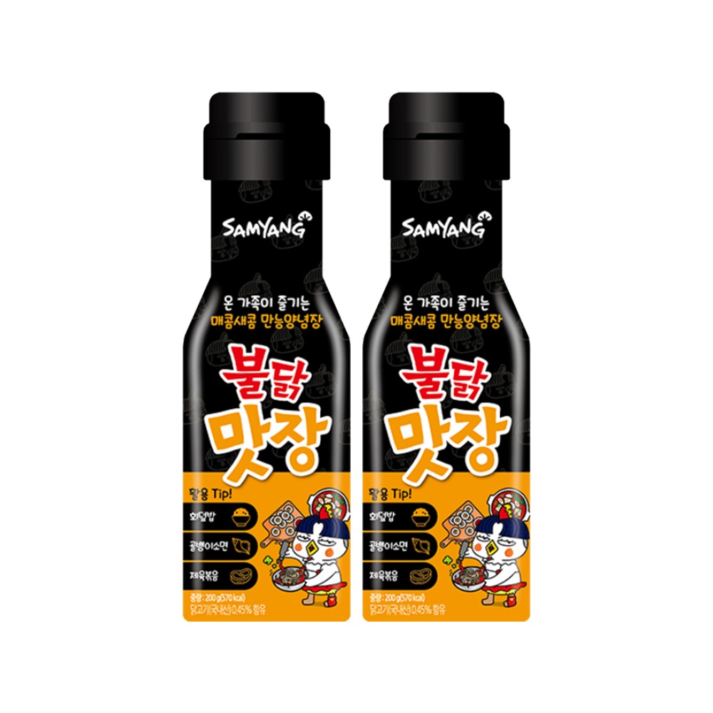 삼양 불닭 맛장 200g 2개 / 무침 비빔 볶음용 매콤새콤 양념